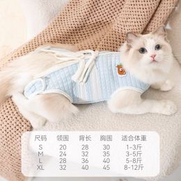 Kattenkostuums Moedersterilisatiekleding Spenen Huisdier Postoperatief Anti-likken Kattenkleding