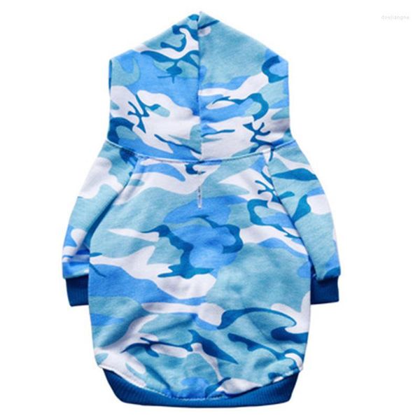 Disfraces de gato Azul azul Camuflage Traje Ejército Producto de mascota de sudadera con capucha verde rosa verde Productio para perros Primavera otoño invierno