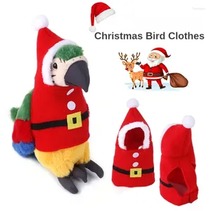 Cost Costumes Pet Bird Clothers Fabricants de Noël Perroquets vendant des oiseaux mignons habillage du Père Noël