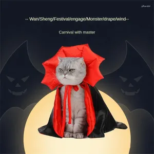 Cat Costumes Pet Cape Hat Cadeaux Play accessoires ACCESSORIES ENGISTANTS DES VOYAGES MIGUTES POUR HALLOWEEN VAMPIRE