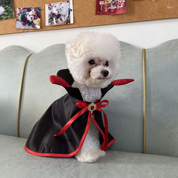 Costumes pour chats, vêtements pour animaux de compagnie, chiot, carlin, poméranien, petits et moyens chiens, Capes décoratives pour fête d'halloween