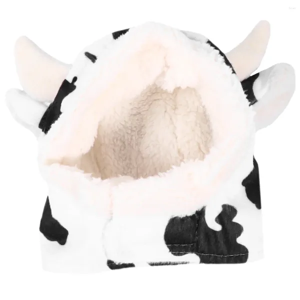 Costumes de chat, chapeau de Transformation de vache, chien de compagnie, Costume de Cosplay, casquette en forme de peluche, ornement de fête, Mini