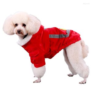 Katkostuums kleine hond katoenen jas mode schattige vaste kleur polyester flanelet zacht comfortabel ademende warme kap kleding JJ583