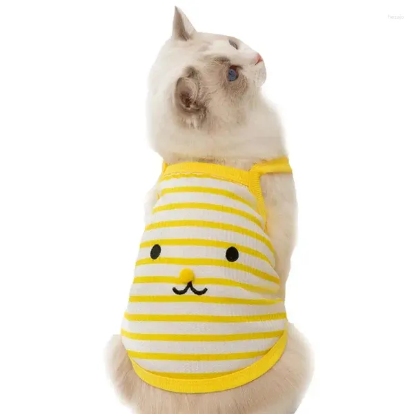 Costumes de chat Chemise rayée pour chemises sans poils à rayures