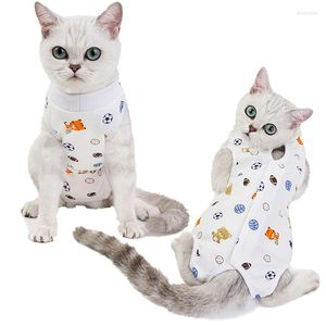 Cat-kostuums passen postpartum kleding voor Sphinx Cats Lente zomer kleding anti-licking speenvoeding