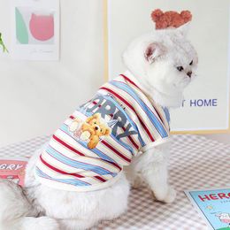 Disfraces para gatos Disfraz de verano Ropa para gatos Gotas Animales Lindo chaleco para mascotas Camisa Katten Kedi Sphynx Camisas Mascotas Ropa Vetement Chat