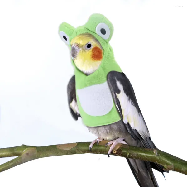 Vestuario de gato ropa de pájaro mascota al por mayor loro personalizado hecho a mano vendiendo lindo convertido en una rana cosplays creativos