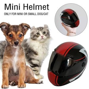 Cat Dog Mini Casque de moto Small Head Protection Casque de sécurité pour animaux de compagnie Prop accessoires de moto accessoires 240418