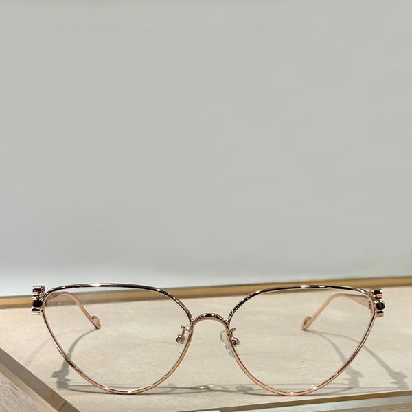 Lentes de ojo de gato marco de oro rosa lentes transparentes gafas marco óptico gafas de sol marco marcos lunettes de soleil gafas gafas