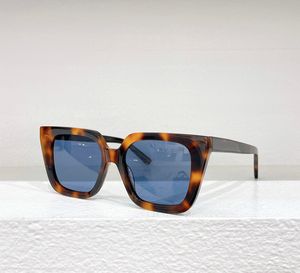 Cat Eye Vierkante Zonnebril Havana Blauw voor Dames Zomer Sunnies Lunettes de Soleil Bril Occhiali da sole UV400 Brillen