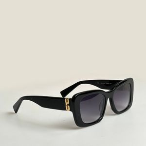 Cat eye zonnebril 07ys zwart grijze gradiënt vrouwen zomer sunnies gafas de sol sonnen brille uv400 oogkleding met doos