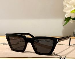 Lunettes de soleil œil de chat 633 Calista noir gris femmes lunettes de soleil de créateur nuances lunettes de soleil Gafas de sol UV400 lunettes avec boîte