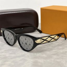 Cat Eye Sonnenbrille Designer Malletage Männer Luxus Fahren Sonnenbrille Für Frauen Gold Gitter Dame Mode Brillen V Polaroid Strand Sonnenbrille