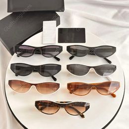 Gafas de sol de ojo de gato Gafas de sol diseñadoras para mujer Occhiali da Sole Donna Fashion Unisex Eyeglasses Classic Vintage Evintage UV400 Full Frame 5416 5414 5436