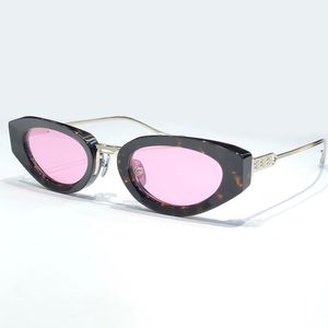 Lunettes de soleil œil de chat, verres argentés Havane/rose pour femmes, lunettes de luxe, lunettes de styliste UV400