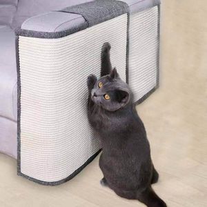 Cat Furniture Scratchers Cat Kitten Pet Toy Scratch Board Pad Productos de sisal Sofá Muebles Protector Cat Claw Care Product Cats Scratcher Paw Pad 230130