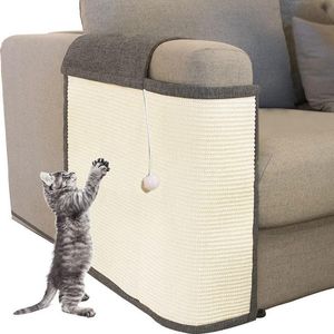 Cat Furniture Scratchers Cat Scratch Sisal Cat Scratch Protectores de muebles con una bola para sofá Durable Anti Scratch Carpet para sofá Sofá Silla 230130