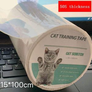 Cat Furniture Scratchers Pet Cat Scratcher PVC Pad Meubelen Anti-krasbeschermer Cat Kitten Speelmat Sofa Guard Clear Sticker 230625