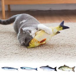 Kat Meubels Scratchers Zachte Simulatie Vis Speelgoed 20 CM Gevuld Kussen Poot Interactieve Kauwen Training Kitten Huisdier Producten Gatos