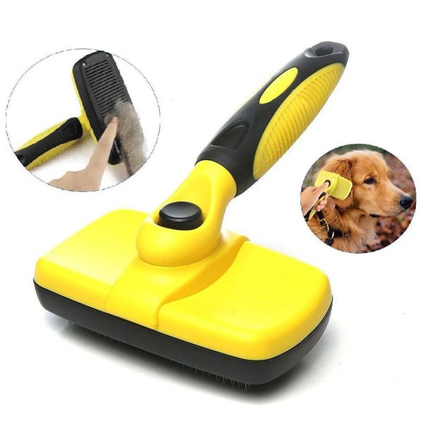 Chat Toilettage Brosse Produits pour chiens Animaux Animaux Slicker Brush Pinceau Épilation Cheveux Chats Outil de toilettage