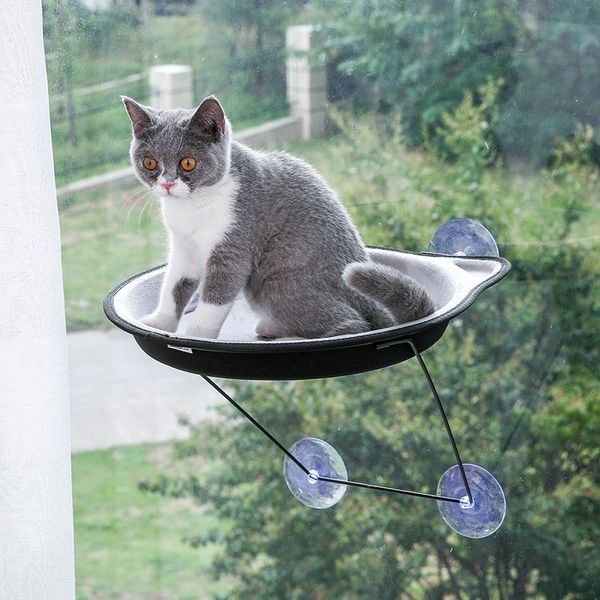 Chat hamac aspiré type fenêtre verre chatterie chat lit nouveau chien accessoires mode 360068