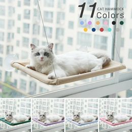 Chat Hammock Window Higner Cat Hamac Lavable Détachable pour animaux de compagnie Détage Astenue As Étagère Lit Lit pour chats Sleeping Pet Supplies