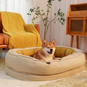 Chat chiot chiens canapé lit sac de couchage chenil pour plus grand massage petite maison coussin lits produit pour animaux de compagnie