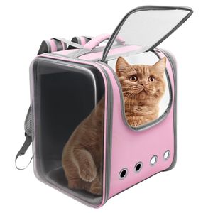 Caisses pour chats Maisons Sacs pour chats Respirant pour animaux de compagnie Petit chien Chat Sac à dos Espace de voyage Capsule Cage Sac de transport pour animaux de compagnie Transportant pour chiens 230727