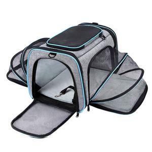 Cat s Crates Houses Pet Bag Portable Breathable Foldable Dog s Outgoing Outdoor Travel Pets s Handbag Safety Zippers 230222