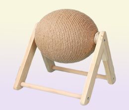 Cat Ball Ball Toy Kitten Sisal Rope Ball Ball Paths Toys Toys Cat Scratcher Wearresistant Pet Mobness suministros 22062333607595