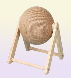 Chat gratching balle jouet chaton sisal corde ball ball ball broying patys toys chat gratteur wearResistant meubles de meubles pour animaux de compagnie 2206236631900