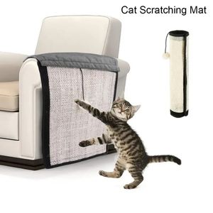 Tapis à gratter pour chat protecteur de canapé en Sisal naturel pour chats grattoir housse de canapé pour empêcher les meubles de protéger le canapé des rayures