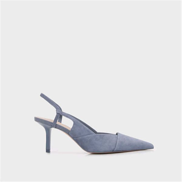 Cat Stiletto chaussures à talons hauts confortable et doux bout pointu dos espace sandales romaines fille française professionnelle 56df4 230202