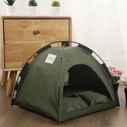 Tente pour chat, lit pour chien, tipi pour animaux de compagnie, avec coussin, niche pour chien, nid de chat d'intérieur, lit pour chaton, chiot, grotte, maison pour chien, canapé pour animaux de compagnie, 240123