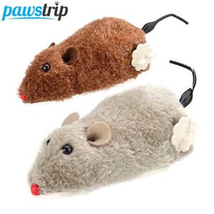 Juguetes 1Pc Cat Creative Cat Toy Clockwork Spring Power Ratón de peluche Juguete Motion Rat Cat Dog Playing Toy Mascotas Juguetes interactivos Productos para mascotas G230520