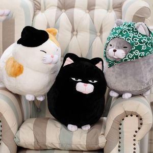 Chat jouets 1 pièces 30CM/40CM mignon peluche poupée Simulation doux peluche décor à la maison cadeau pour enfants fille chanceux jouet