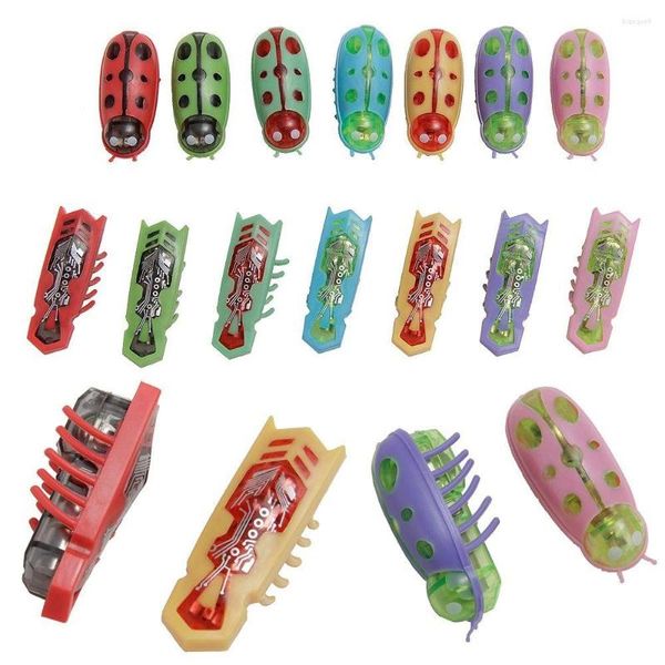 Chat Jouets 2 pcs/pack Électrique Bug Jouet Automatique Flip À Piles Pet Chien Beetle Interactive Jouer Fournitures