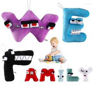 Cat Toys Alphabet Lore Plush Anime Doll Kawaii 26 English Letters Stuffed Kids Enlightenment Montessori Toy Gifts