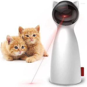 Cat Toys Atuban Interactive Electronic Automatic voor binnenkatten kitten laser training oefening USB opladen