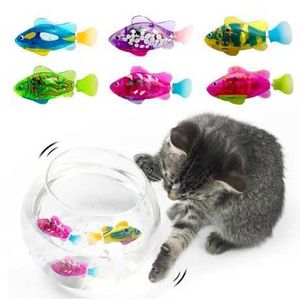 Cat Toys Cat Interactive Electric Fish Toy Water Cat Tout