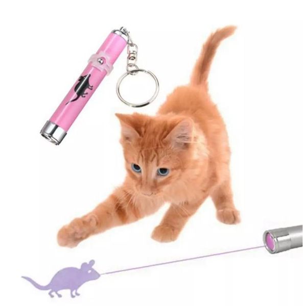Jouets pour chats, fournisseur chinois, jouet incroyable, créatif et amusant, stylo lumineux à pointeur LED avec souris d'animation lumineuse