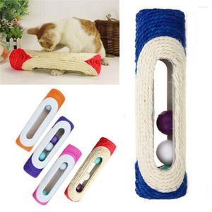 Tapis à gratter en Sisal pour chat, jouets d'escalade, meubles pour chaton, tapis roulant, planche de protection, fournitures pour animaux de compagnie pour jouer