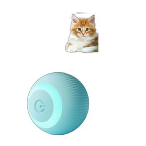 Cat Toys Electric Ball Automatic Rolling Smart For Cats Training Self-moving Kitten Indoor Interactive Playing236f