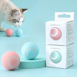 Cat Toys Electric Interactive Ball Auto Rolling Smart Dog For Puppy Training Self Moving Kitten Indoor Pet Products