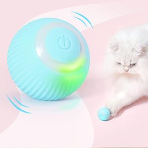 Katzenspielzeug, elektrisch, intelligenter Ball, automatisches Rollen, interaktives Training, selbstbewegendes Kätzchenspielzeug zum Spielen im Innenbereich