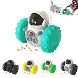 Cat Toys Funny Tumbler grote hond voor kleine grote honden Slow Feeder interactief trainingsspeelgoed Verbetering IQ Pug Chihuahua Pet Levers H240506