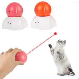 Jouets interactifs et automatiques pour chats, boule Laser intelligente, rotative à 360 degrés, fournitures de produits pour animaux de compagnie