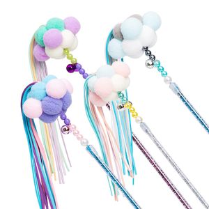 Toys Cat Interactive Fairy Wand Stick Stick Tassel Tassel Brif