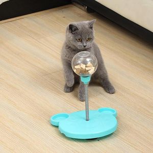 Katspeelgoed Lekken voedselbal Zelfspelen tumbler grappige swing feeder stick kitten puzzel interactieve game oefening huisdierproducten