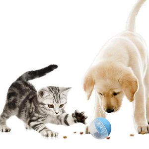 Cat Toys Pet Dog Lekkage Food Balls Verstelbare anti -choke Slow Feeder Treat Dispenser IQ Training Educatief speelgoed